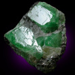 Tsavorite Crystals on Matrix