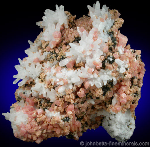 Rhodochrosite and Quartz