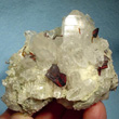 Brookite in Quartz