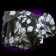 Cristobalite in Snowflake Obsidian