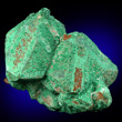 Cuprite with Malachite Coating