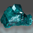 Large Dioptase Compound Crystal