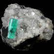 Emerald Crystal in Matrix