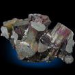 Iridescent Prismatic Enargite Crystals