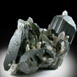 Large Epidote Crystals with Quartz