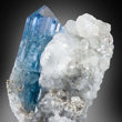 Blue Euclase in Calcilte