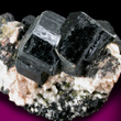 Lustrous Stout Hornblende Crystals