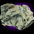 Hornblende in Schist Matrix