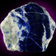 Polished Deep-Blue Lazurite Slab