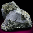 Millerite & Galena on Pyrite