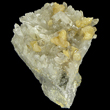 Yellow Monazite on Quartz