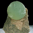 Hemispherical Prehnite Ball