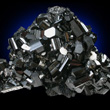 Schorl Tourmaline Crystal Group