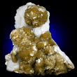 Rosette Siderite on Quartz