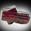 Intersecting Dark Red Manganotantalite