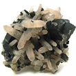 Pyramidal Tetrahedrite with Quartz