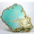 Turquoise-Blue Variscite Slice