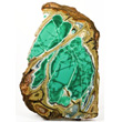 Bright Green Variscite Slab