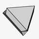 Flattened Triangular Spinel Twin