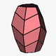 Complex Scalenohedral with Flat Terminations