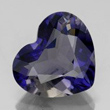 Visibly Pleochroic Iolite Heart