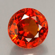 Orange-red Spessartite Garnet