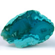 Mutlicolored Chrysocolla Slice