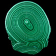 Concentric Malachite Slab