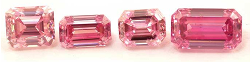 fancy colored pink diamonds